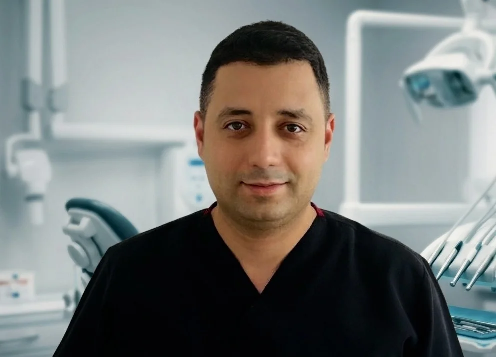Dr Ahmet Ergin at ADC Antalya Dentist Clinic near Belek, Turkey, offering dental implant treatment